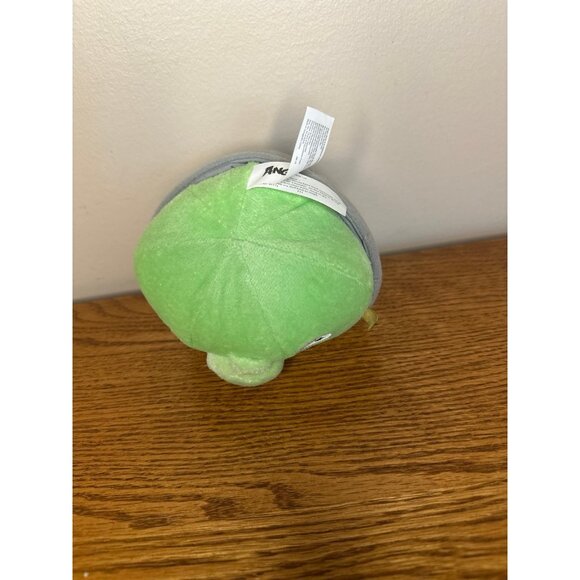 Angry Birds Plush Corporal Green Pig Cracked Helmet NO SOUND 7” - Picture 3 of 3